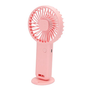 El Vantilatörü, Mini Fan,Telefon Tutucu-Pembe