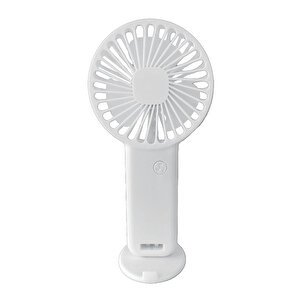 El Vantilatörü, Mini Fan,Telefon Tutucu-Beyaz