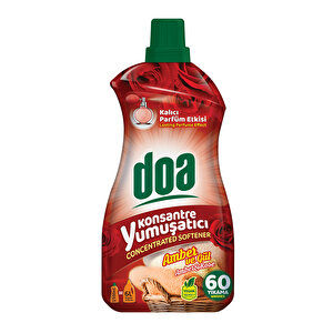 Doa Konsantre Yumuşatıcı Amber Gül 1500 Ml