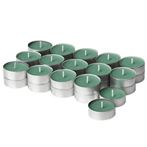 10 Lu Tealight Yeşil