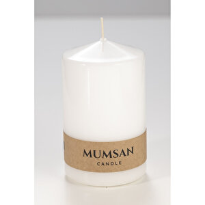 Konik Mum -soft Beyaz 7x13 Cm
