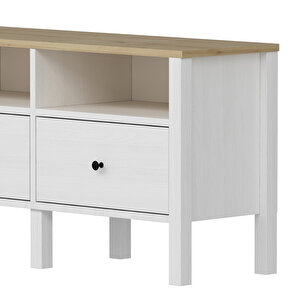 Tera Tv Ünitesi Profil Ayakli Beyaz