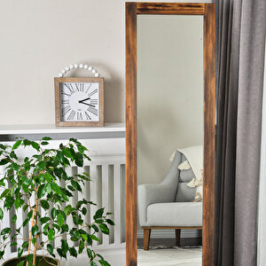 Ligna Ahşap Ayakli Boy Aynasi 140x40cm