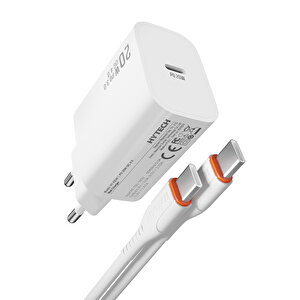 Hy-xe40tp Type C To Type C Kablolu Şarj Adaptörü