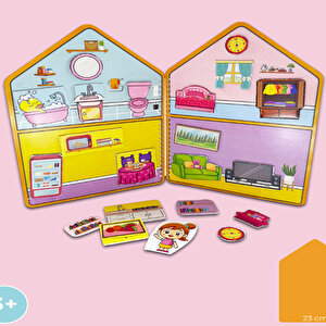 Miknatisli Bebek Evi Oyun Seti