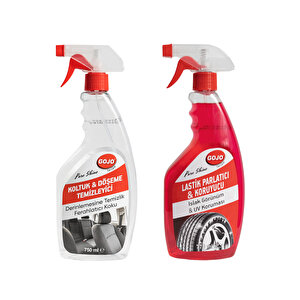 Lastik Parlatıcı + Koltuk Temizleyici