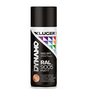 Kluger Boya Mat Siyah Ral 9005