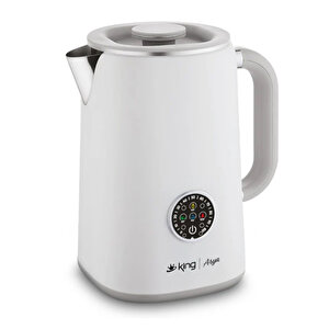 Ksi386 Arya Dijital Su Isıtıcı Beyaz