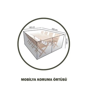 Mobilya Koruma Örtüsü 190x300x100 cm
