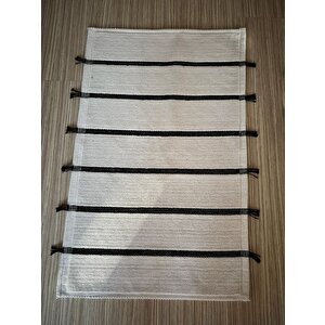 Elsim Home Püskül Siyah 60x100