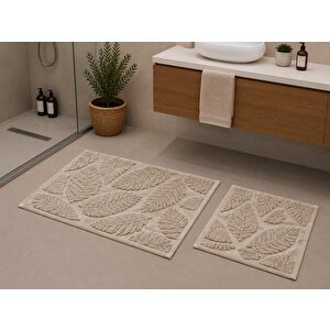 Elsim Home Yaprak Ekru 60x100 50x60