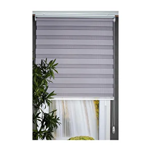 Zebra Stor Perde 120x200 Gri