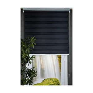 Zebra Stor Perde 100x200 Siyah