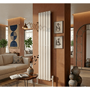 Zen Çelik  Radyatör 1800x376 Beyaz
