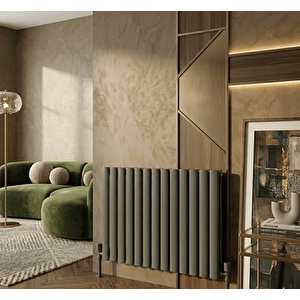 Aura Çelik  Radyatör 600x988 Antrasit