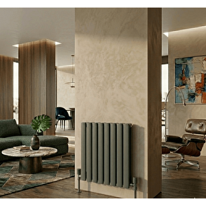 Aura Çelik  Radyatör 600x608 Antrasit