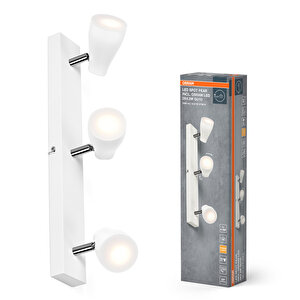 Pear Üçlü Spot Beyaz 1x4.3w 827