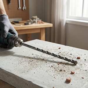 Beton Matkap Ucu 8 mm 8x400 mm