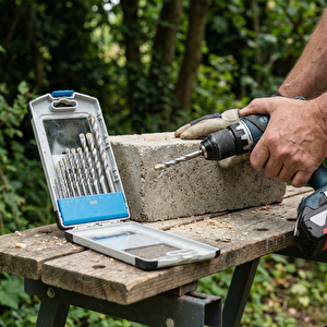 Beton Matkap Uç Seti 10 Parça