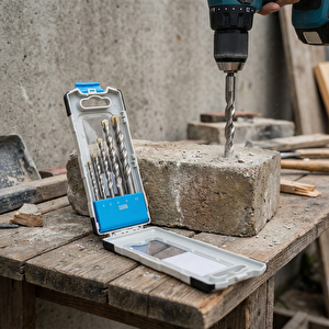 Beton Matkap Uç Seti 5 Parça