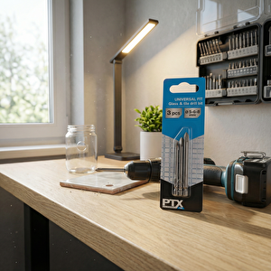 Üç Parça Cam ve Fayans Matkap Ucu Seti