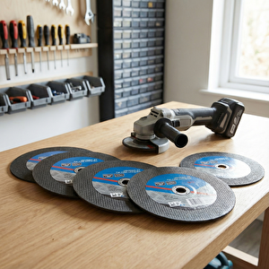 Düz Metal Kesme Diski 230 mm Beşli Set