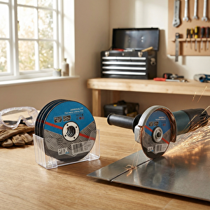 Düz Metal Kesme Diski 115 mm Beşli Set