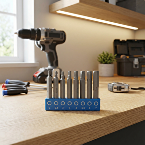 Hex Allen Bits Uç Seti Sekizli 50 mm