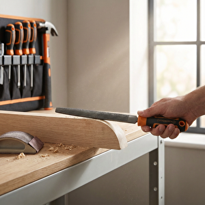 Yarım Yuvarlak Törpü İnce 200 mm