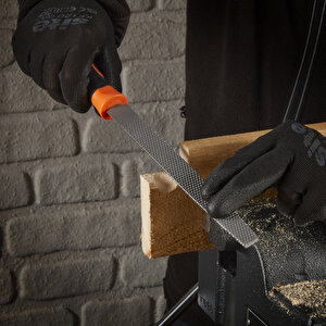 Yarım Yuvarlak Törpü İnce 200 mm