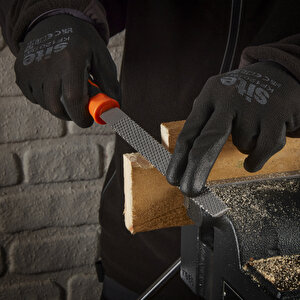 Yarım Yuvarlak Törpü Kalın 200 mm