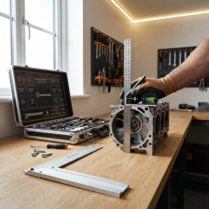 Mag 2 Prç Kombine Gönye Seti 250mm-300mm