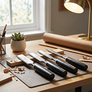 4 Parça Iskarpela Seti