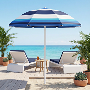 Eğilebilen Plaj Şemsiyesi 200 cm