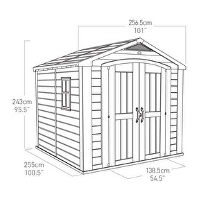 Factor 8X6 Depolama Dolabı