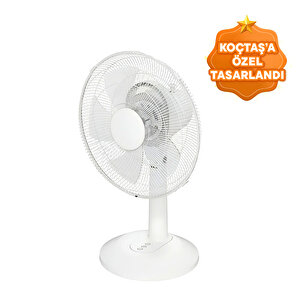 Zaman Ayarlı 30 cm Masa Üstü Vantilatör C56