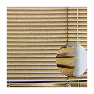 19PA PVC Jaluzi Açık Kahve 25 mm