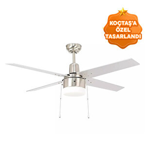 Freely 4 Kanatlı Beyaz 122Cm Tavan Vantilatörü
