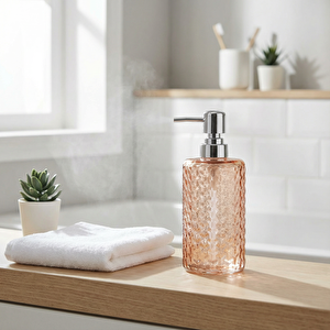 Luck Sıvı Sabunluk Somon HF1549-O