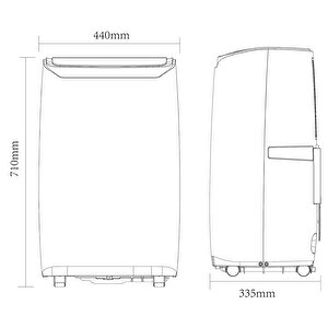 Mobil Klima 9000 Btu Soğutma