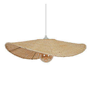 Asimetrik Bambu Avize 54 Cm