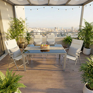 Miami 4 Kişilik Metal Yemek Seti