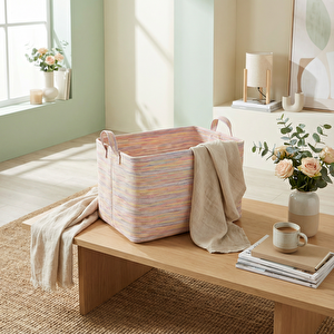 Renkli Sepet 38x26x23 Cm