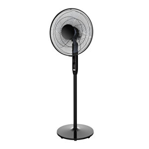 40 cm Kumandalı Ayaklı Vantilatör Siyah