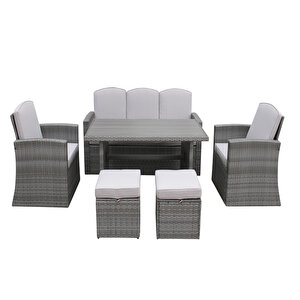 Albera Rattan Yemek Seti