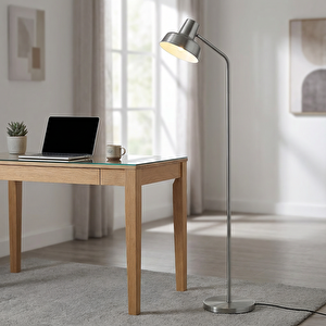 Orous Gri Metal Lambader E27