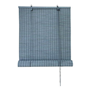 Ahşap Stor Perde 150x180 Gri