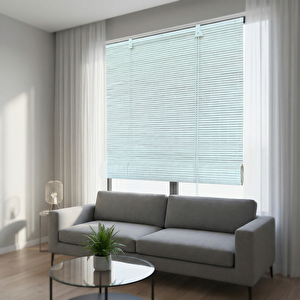 Ahşap Stor Perde Beyaz 150x180 cm