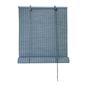 Ahşap Stor Perde 80x180 Gri