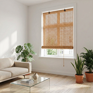 Ahşap Stor Perde Bambu 80x180 cm